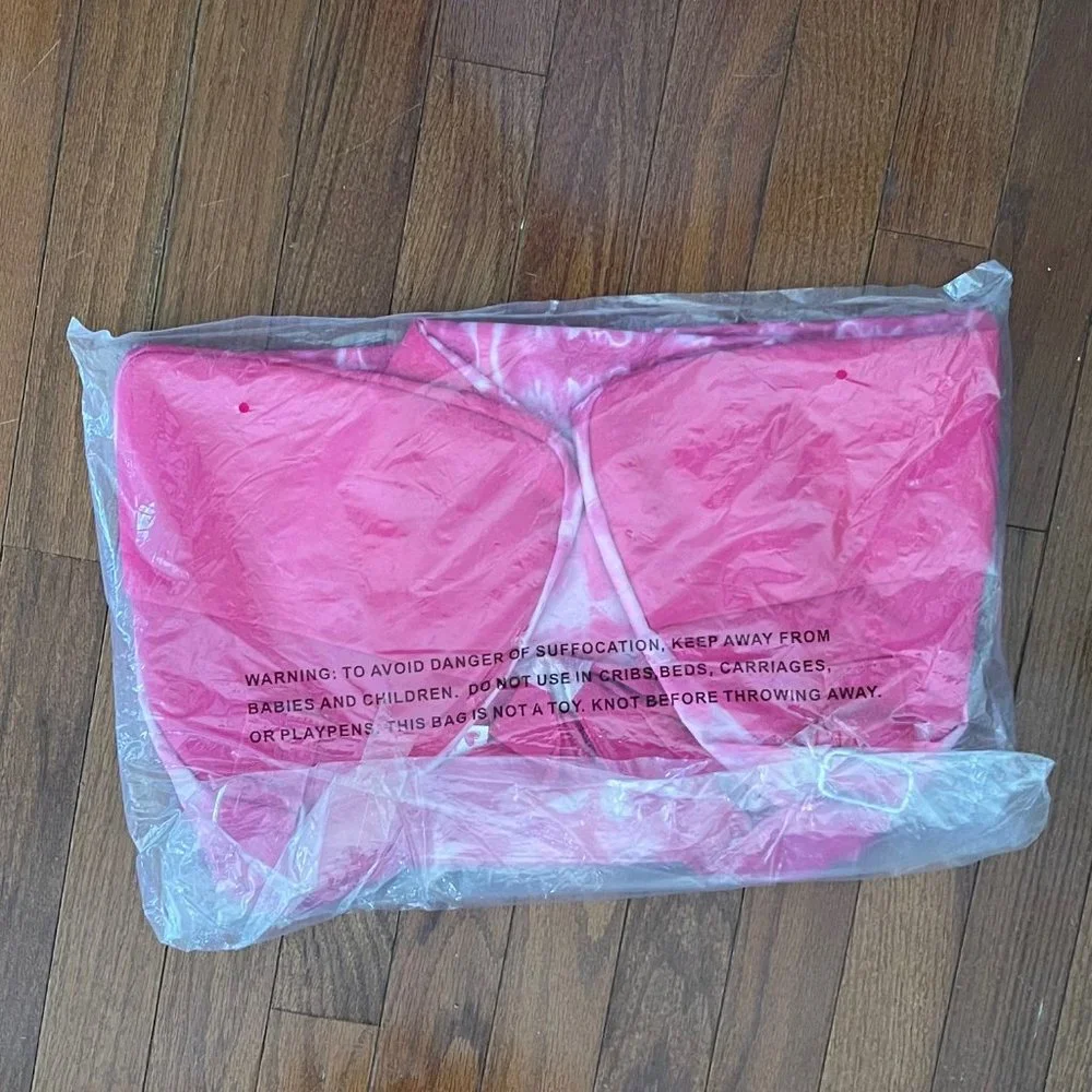 Justice Pink Dance Heart Duffle Bag New with Tags